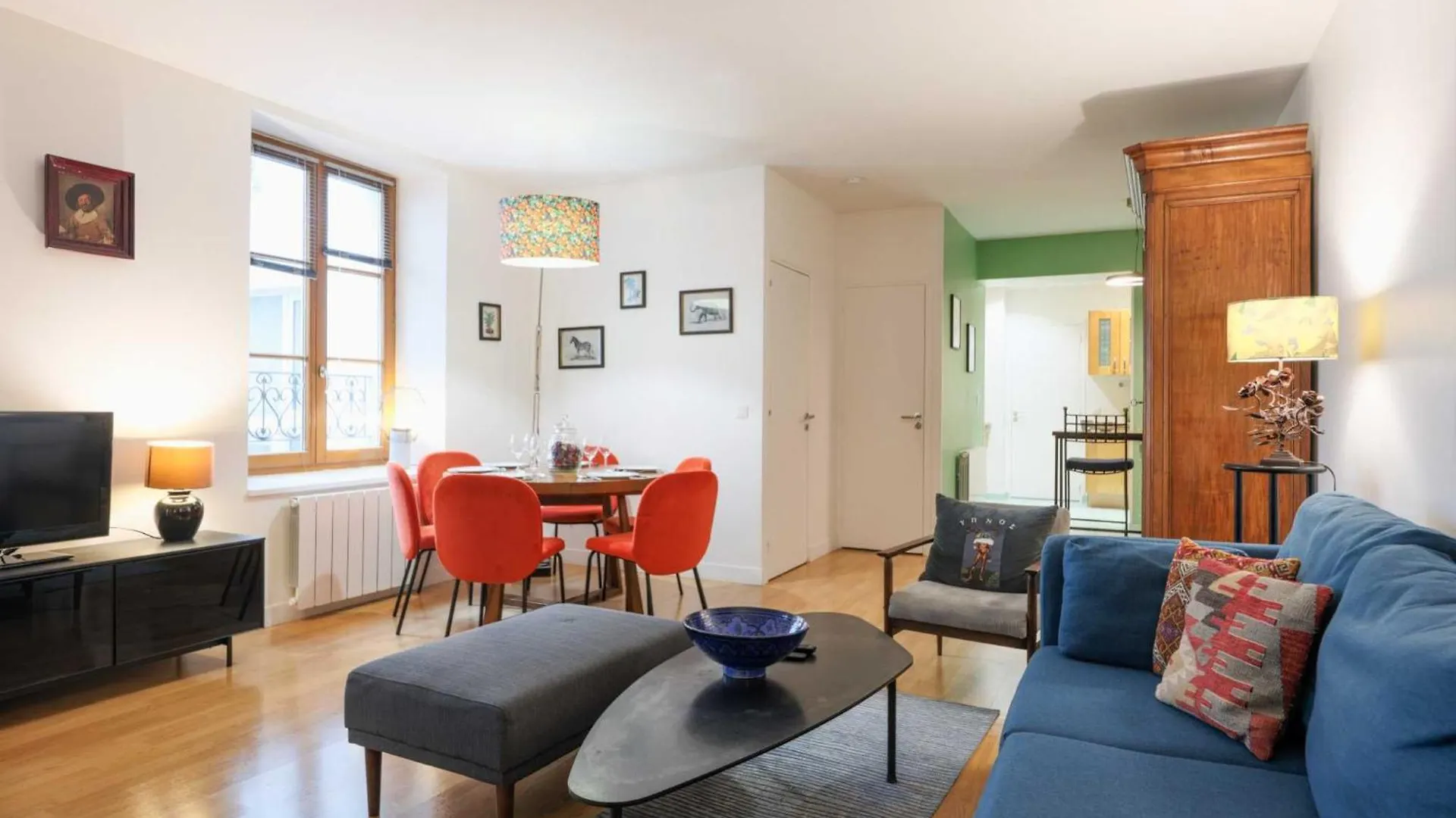 Spacious Apartment - 2Br-6P - Bastille Paryż