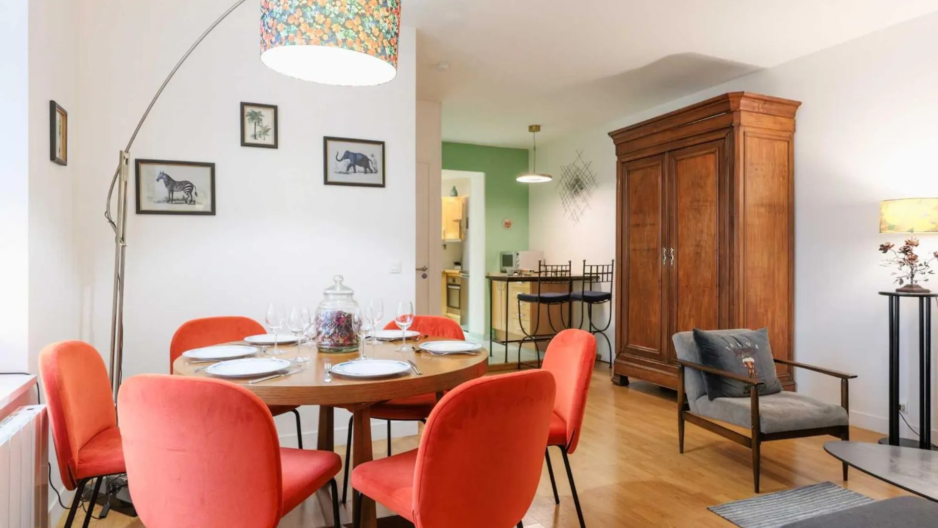 Spacious Apartment - 2Br-6P - Bastille Paryż
